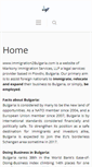 Mobile Screenshot of immigration2bulgaria.com
